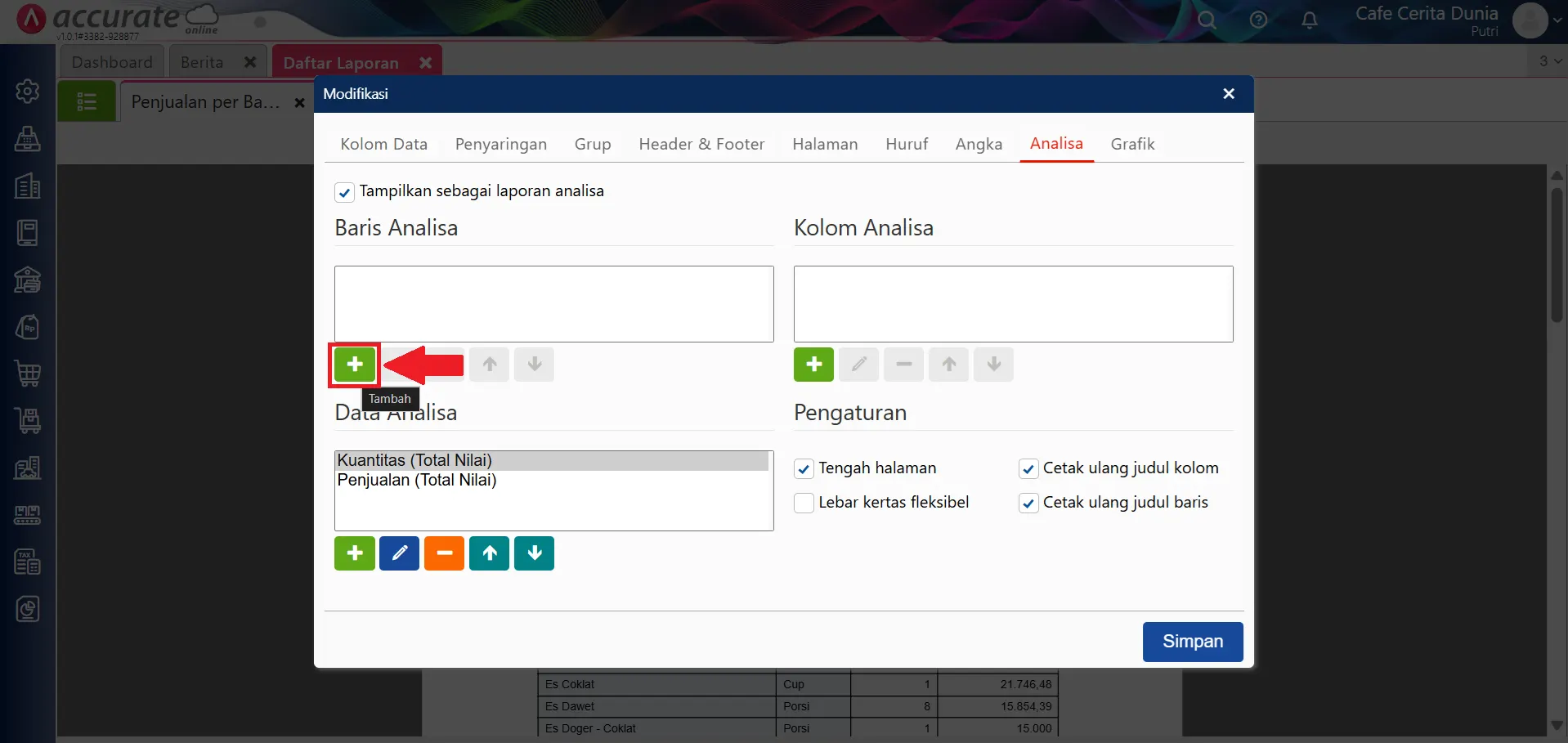 10 Membuat Laporan Penjualan Per Kategori Barang